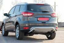 Ford Kuga 2008–2013 Aizmugurējā aizsargstieņa caurule AK007 (nerūsējošais tērauds) foto 3