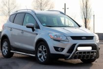 Ford Kuga 2008–2013 Priekšējais bullbar WT002 (nerūsējošais tērauds) foto 3