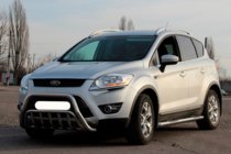 Ford Kuga 2008–2013 Priekšējais bullbar WT002 (nerūsējošais tērauds) foto 2