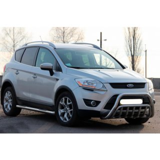 Priekšējais bullbar WT002 (nerūsējošais tērauds) foto 3