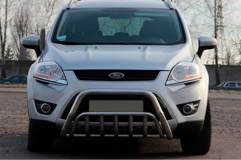 Ford Kuga 2008–2013 Priekšējais bullbar WT002 (nerūsējošais tērauds) Image
