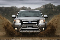 Ford Ranger 2007–2011 Priekšējais bullbar WT003 (nerūsējošais tērauds) foto 3