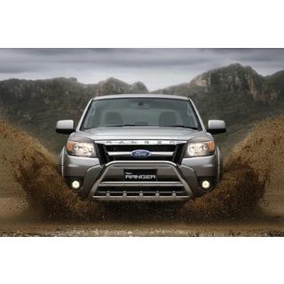 Priekšējais bullbar WT003 (nerūsējošais tērauds) foto 3