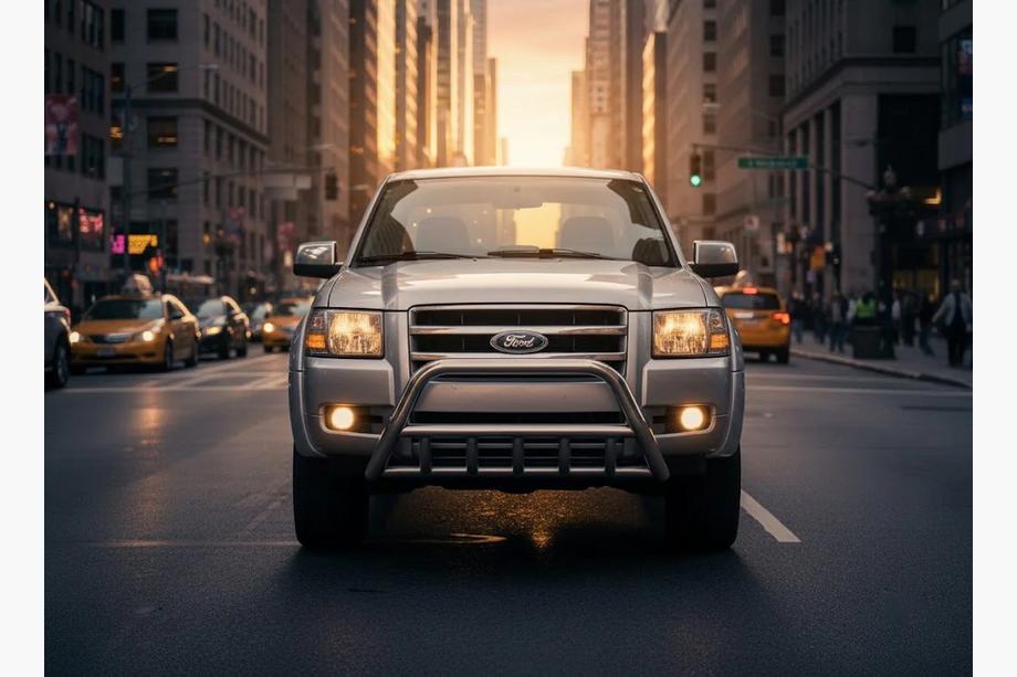 Ford Ranger 2007–2011 Priekšējais bullbar WT003 (nerūsējošais tērauds) Image
