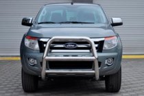 Ford Ranger 2011–2022 Priekšējais aizsargstienis WT018 (nerūsējošais tērauds) foto 2