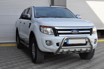 Ford Ranger 2011–2022 Priekšējais kengurustienis WT003 (nerūsējošais tērauds) foto 3