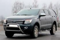 Ford Ranger 2011–2022 Priekšējais kengurstienis WT022 (nerūsējošais tērauds) foto 3