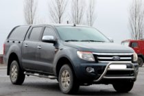 Ford Ranger 2011–2022 Priekšējais kengurstienis WT022 (nerūsējošais tērauds) foto 2