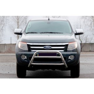 Priekšējais kengurstienis WT022 (nerūsējošais tērauds) Ford Ranger 2011–2022 foto 1