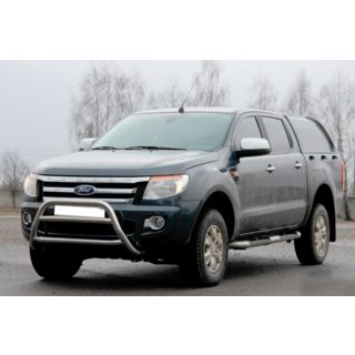 Priekšējais kengurstienis WT022 (nerūsējošais tērauds) Ford Ranger 2011–2022 foto 3