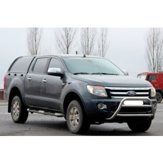 Priekšējais kengurstienis WT022 (nerūsējošais tērauds) Ford Ranger 2011–2022 foto 2