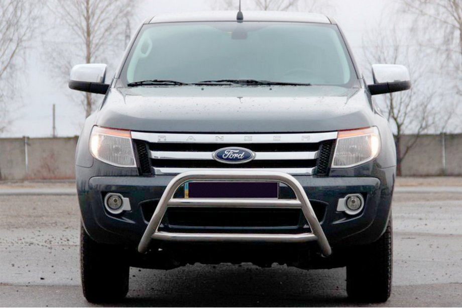 Ford Ranger 2011–2022 Priekšējais kengurstienis WT022 (nerūsējošais tērauds) Image