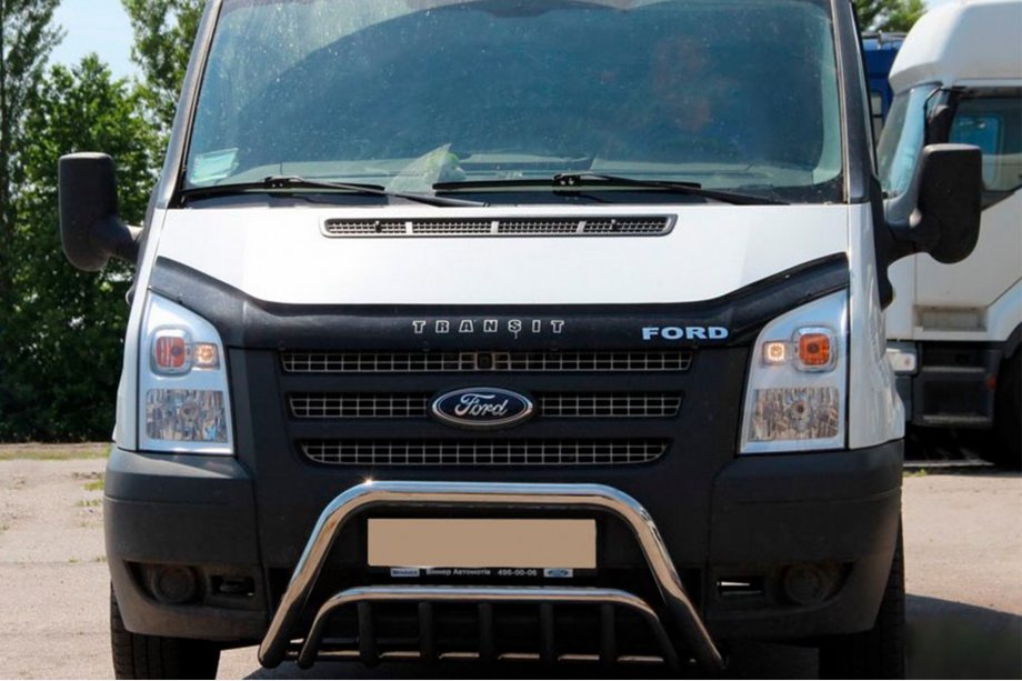 Ford Transit 2000–2014 Bullbar WT002 (2006-2014, nerūsējošais tērauds) Image