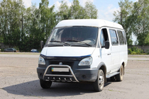 Газель, соболь 1998– Bullbar WT003 (nerūsējošais tērauds) foto 6