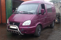 Газель, соболь 1998– Bullbar WT003 (nerūsējošais tērauds) foto 4