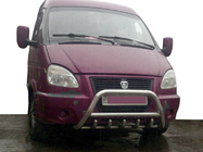 Газель, соболь 1998– Bullbar WT003 (nerūsējošais tērauds) foto 3
