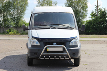 Газель, соболь 1998– Bullbar WT003 (nerūsējošais tērauds) foto 2
