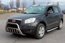 Geely Emgrand X7 2011– Priekšējais bullbar WT002 (nerūsējošais tērauds) foto 3
