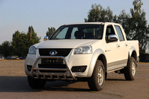 GreatWall Wingle 5 2006– Bullbar WT003 (nerūsējošais tērauds) foto 4