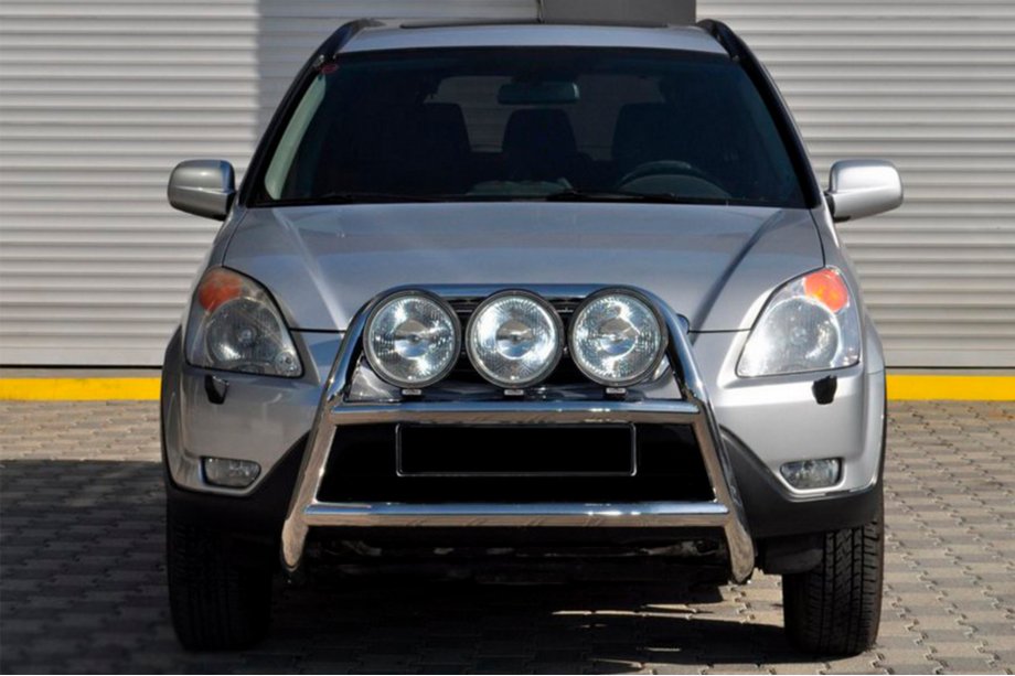 Honda CRV 2001–2006 Bullbārs WT018 (nerūsējošais tērauds) Image