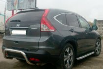 Honda CRV 2012–2016 Aizmugurējā aizsargstieņa caurule AK007 (nerūsējošais tērauds) foto 2