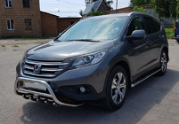 Honda CRV 2012–2016 Priekšējais kengurustienis WT003 (nerūsējošais tērauds) foto 4