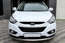 Hyundai IX-35 2010–2015 Priekšējais aizsargloks ST008 (nerūsējošais tērauds) foto 1