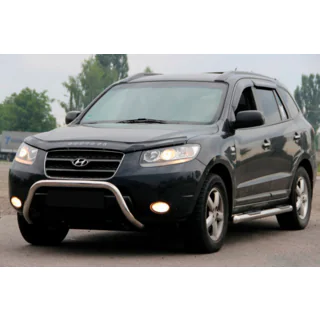 Kengurubārs WT007 (nerūsējošais tērauds) Hyundai Santa Fe 2 2006–2012 foto 1