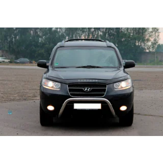 Kengurubārs WT007 (nerūsējošais tērauds) Hyundai Santa Fe 2 2006–2012 foto 3