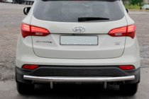 Hyundai Santa Fe 3 2012–2018 Aizmugurējais aizsargloks AK002 (nerūsējošais tērauds) foto 1