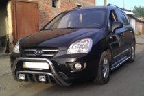 Kia Carens 1999–2012 Priekšējais aizsargstienis WT002 (nerūsējošais tērauds) foto 2