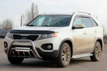 Kia Sorento II XM 2009–2014 Bullbārs WT002/2 (nerūsējošais tērauds) foto 1