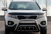Kia Sorento II XM 2009–2014 Bullbārs WT002/2 (nerūsējošais tērauds) foto 2