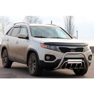 Bullbārs WT002/2 (nerūsējošais tērauds) Kia Sorento II XM 2009–2014 foto 3