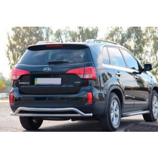 Aizmugurējā arka AK007-2 (nerūsējošais tērauds) Kia Sorento II XM 2009–2014 foto 2