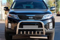 Kia Sorento II XM 2009–2014 Kenguru stienis WT021 (nerūsējošais tērauds) foto 1
