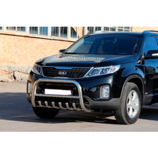 Kenguru stienis WT021 (nerūsējošais tērauds) Kia Sorento II XM 2009–2014 foto 2