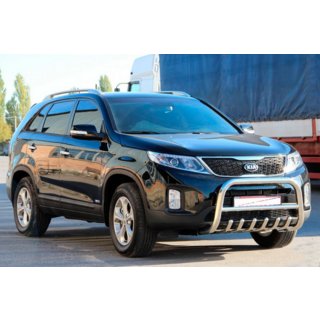 Kenguru stienis WT021 (nerūsējošais tērauds) Kia Sorento II XM 2009–2014 foto 3