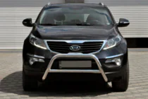 Kia Sportage 2010–2015 Bullbar WT006 (nerūsējošais tērauds) foto 1