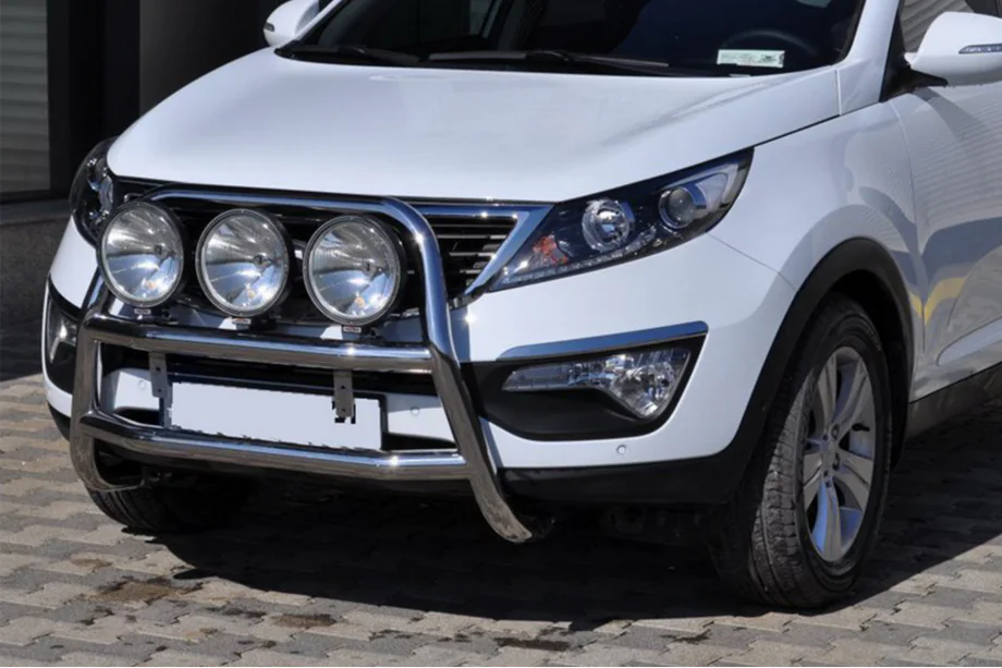 Kia Sportage 2010–2015 Bullbārs WT018 (nerūsējošais tērauds) Image
