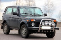 Lada Niva un Urban 1977– Kengurbārs QT007 (nerūsējošais tērauds) foto 3