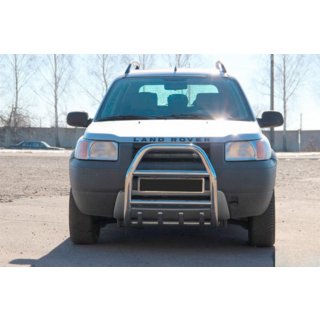 Kengurbārs QT007 (nerūsējošais tērauds) Land Rover Freelander I 1997–2006 foto 1