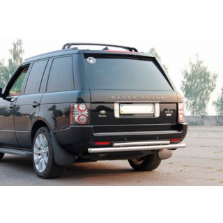Aizmugurējais aizsargloks AK002-Dubultā (nerūsējošais tērauds) Range Rover III L322 2002–2012 foto 3