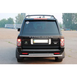 Aizmugurējais aizsargloks AK002-Dubultā (nerūsējošais tērauds) Range Rover III L322 2002–2012 foto 2