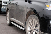 Lexus RX 2009–2015 Sānu pakāpieni Fullmond (2 gab., alumīnijs) foto 7