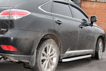 Lexus RX 2009–2015 Sānu pakāpieni Fullmond (2 gab., alumīnijs) foto 8