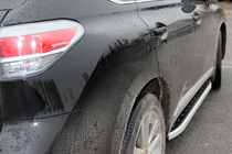 Lexus RX 2009–2015 Sānu pakāpieni Fullmond (2 gab., alumīnijs) foto 9
