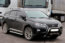 Lexus RX 2009–2015 Sānu pakāpieni Fullmond (2 gab., alumīnijs) foto 11