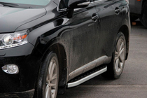 Lexus RX 2009–2015 Sānu pakāpieni Fullmond (2 gab., alumīnijs) foto 12