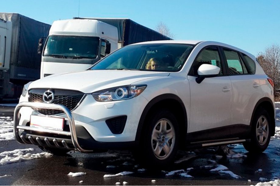 Mazda CX-5 2012–2017 Priekšējais aizsargstienis WT021 (nerūsējošais tērauds) Image